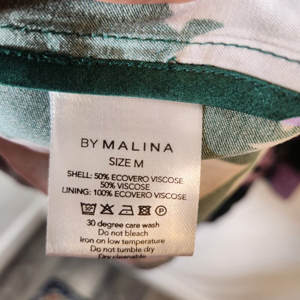 BY MALINA Gigi Mini Green Purple Semi Formal Dress - Picture 11 of 13